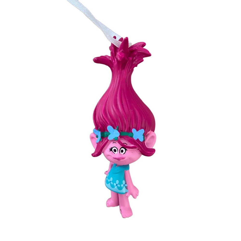 Trolls World  Poppy Pink Christmas Ornament 4 inches No Box